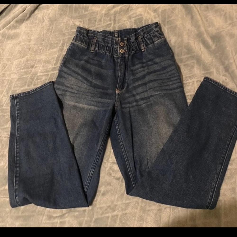 Hollister Ultra Rose Mom Jeans
